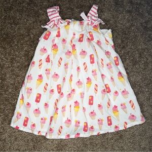 Mayoral Ice Cream Cotton Dress Top
